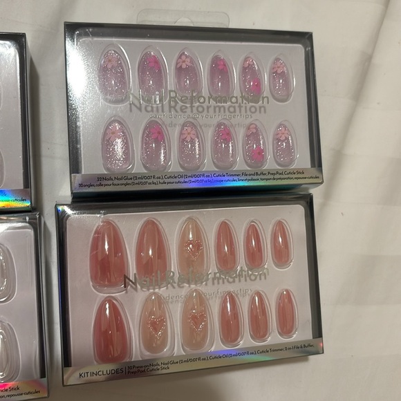 4 x Nail Reformation Press-On Nail Set brand new - Picture 8 of 10